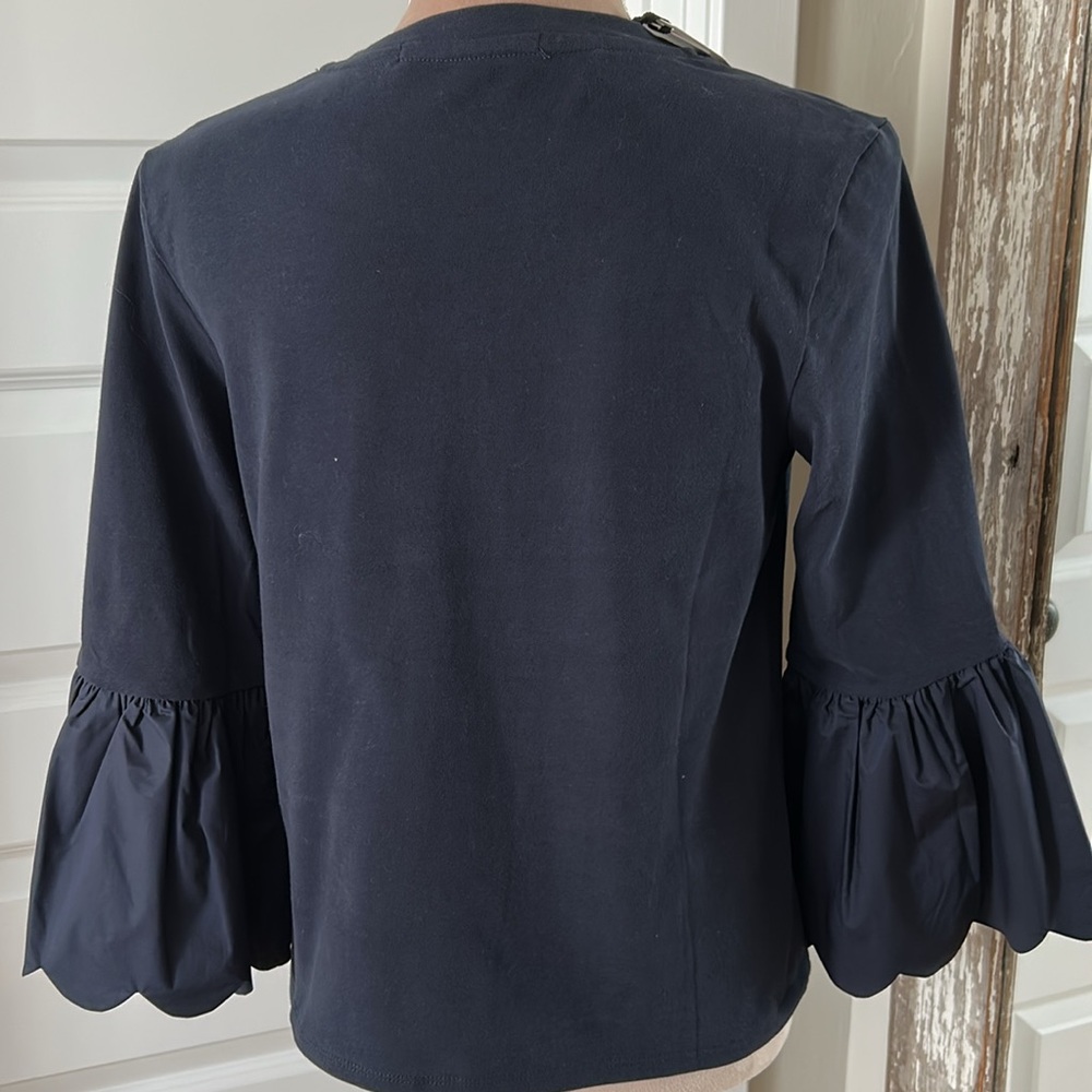 English Factory Ruffled Bell Sleeve T-Shirt - Picture 3 of 9